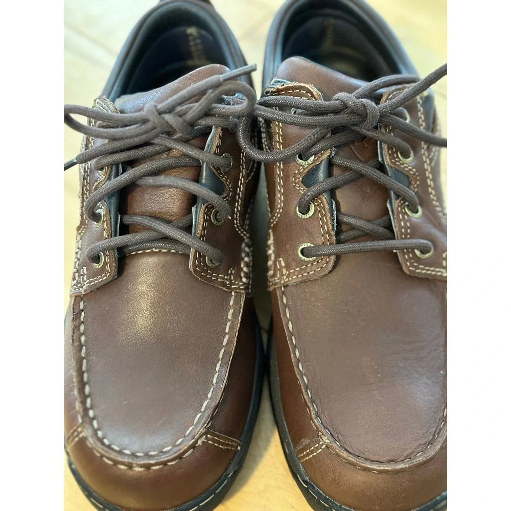Irish Setter Soft Paw Men's Waterproof Full Grain Leather Oxford‎ Shoe Brown